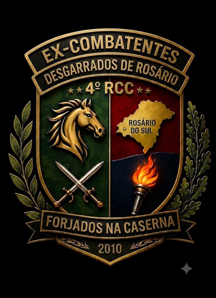 Brasão Ex-Combatentes 4º RCC