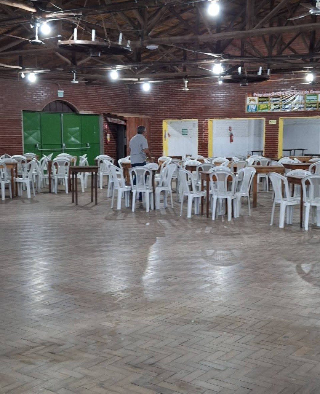 Organização e ornamentação do salão